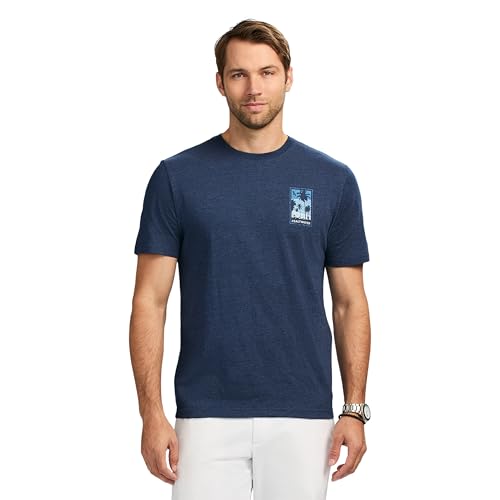 IZOD Men's Saltwater Short Sleeve Graphic T-Shirt