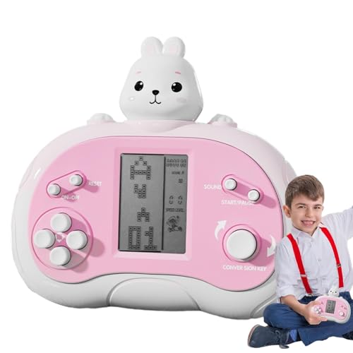 Console per videogiochi portatile,Console per videogiochi portatile,Console di gioco vintage per bambini | Console di gioco portatile classica per bambini, console per videogiochi con giochi integrati