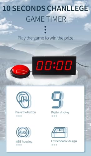 Image of NXZ 10 Seconds Game Timers, Gym Timer, Sport Timer Clocks, Swimming Stopwatch Clock timers, Electric Desk Clocks