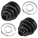 CALTRIC FRONT AXLE INNER OUTER CV BOOT KIT Fits YAMAHA GRIZZLY 660 YFM660F 4X4 2003-2008