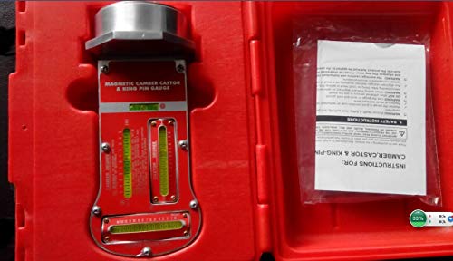 Yldee Metal Magnetic Camber Caster And King Pin Gauge (Red),Camber Caster Alignment Tool #TOP5