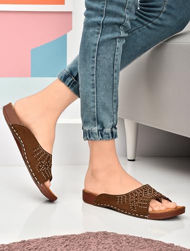 Image of HEALTH FIT Extra Super Soft Ortho Care Diabetic & Orthopedic Slippers /Doctor Chappal & Ultra-Lightweight Stylish Footwear for Women's 677