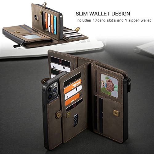Étui en cuir iPhone 12 Pro Max à rabat élégant et chic - 4