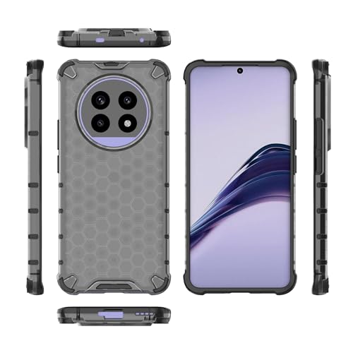 Image of Glasgow Back Case Cover Designed for [ Realme 13 Pro 5G / 13 Pro+ 5G ] (Stylish Look | Shock Proof) - Black