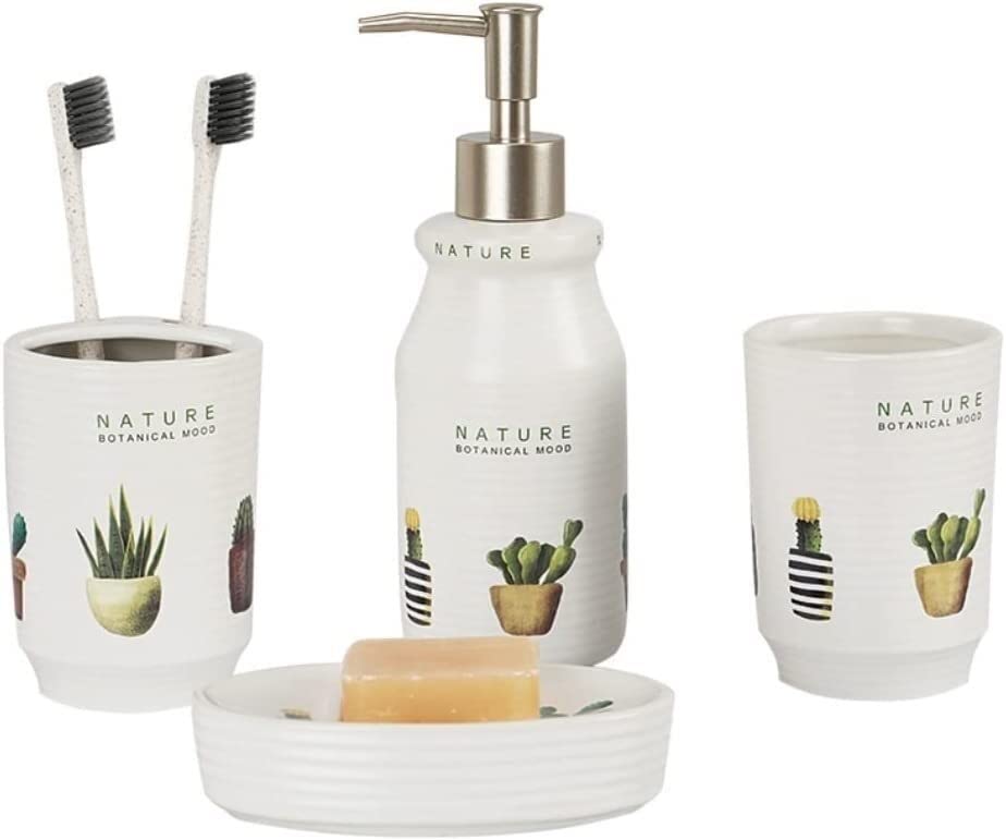 Set d'articles de toilette de salle de bain anti-traces pour lavabo net