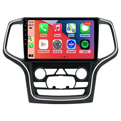 for Jeep Grand Cherokee Radio Upgrade 2014-2022 Android Stereo Navigation Replacement 10.1inch 1280 * 720 Touch Screen 2GB RAM 32GB ROM Wireless Carplay WiFi