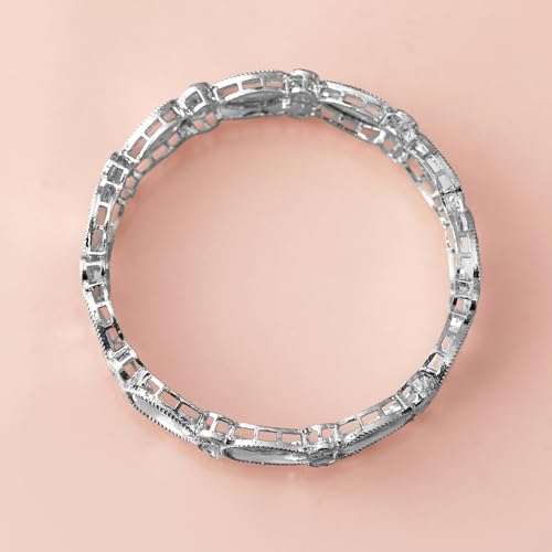 Image of Rubans Bangles Set of 2 Cubic Zirconia Ethnic Stylish Jewellery Gift for Women & Girls