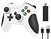 Produktbild AOFU Wireless Controller for Xbox One, PC Gamepad with 2.4G Wireless Adapter, Built-in Dual Vibration, Compatible with Xbox One/One S/One X/One Elite/PS3 Host/Windows 10 (White)