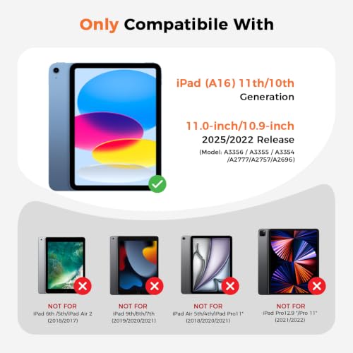 Case for iPad (A16) 11th Generation 11 Inch iPad 10th Gen 10.9" 2022/2025 - image 6