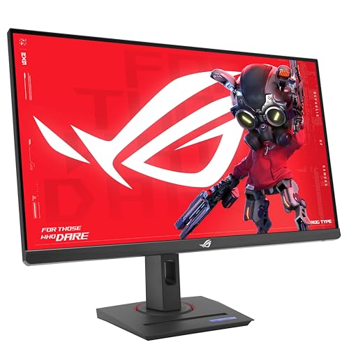 ROG Strix XG27ACG USB Type-C Monitor Gaming da 27” pollici 2560x1440, 180Hz Fast IPS, Tempo di Risposta 1ms, Extreme Low Motion Blur Sync, USB Type-C, G-Sync, HDR, Aura Sync, Nero - Monitor - Immagine 1