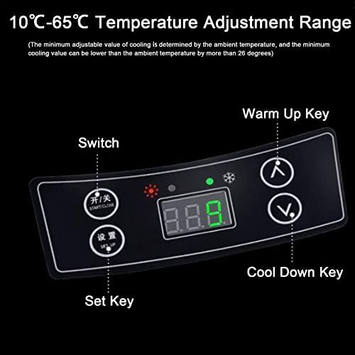 Frigorífico Camping | Aquecedor de Refrigeração Portátil,Frigorífico de refrigeração de carro 12v, r