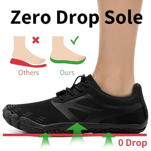Grand Attack Barefoot Shoes Women Wide Toe Box Zero Drop Wrestling Weightlifting Gym Fitness Shoes Breathable Lightweight3