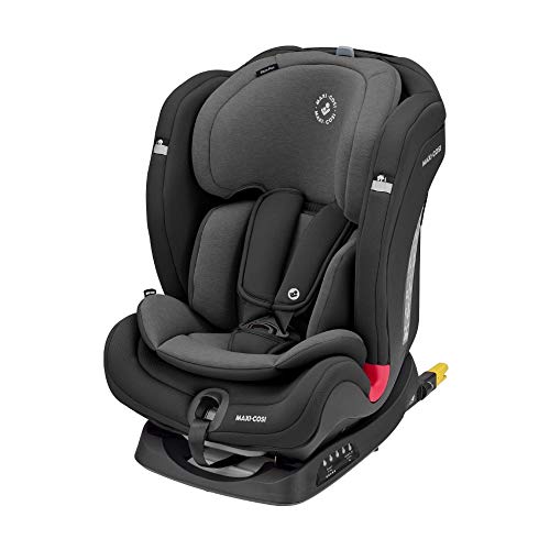 Maxi-Cosi Titan Plus, Siège Auto enfant, Groupe 1/2/3, Siège Auto ISOFIX Evolutif et Inclinable, 9 mois-12 ans, 9-36 kg, Authentic Black (noir)