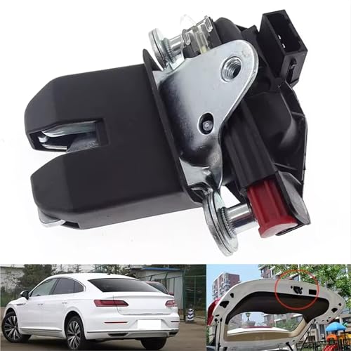 Cerradura de maletero para VW Polo: actuador portón trasero compatible con 6RU827505C 4