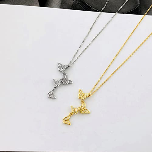 Collier papillon argent LXGGUC l'accessoire idéal pour vos banquets