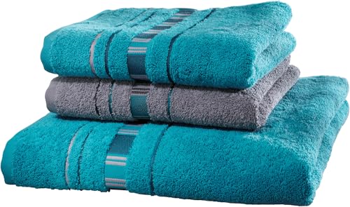 Erwin Müller Frottier Handtuch-Set, Frottier-Set - Achern - 2 Handtücher...