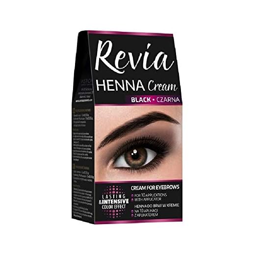 Revia Henna For Eyebrows Cream Black