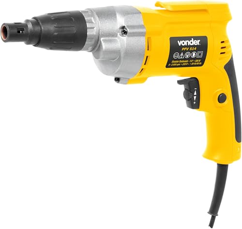Vonder, Parafusadeira Elétrica, Encaixe 1/4', 220 V~, 500 W, Pfv 514.