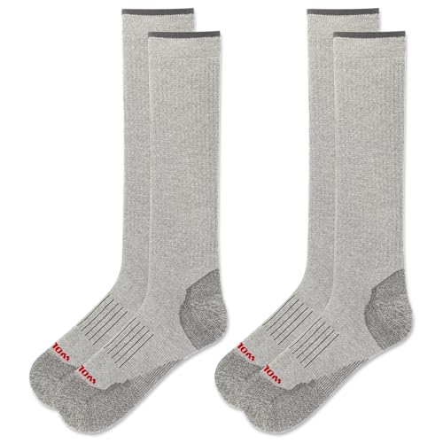 Wolverine Men's All Season Work Mid Calf Socks - 2 Pairs - Breathable Cotton Cushioning3