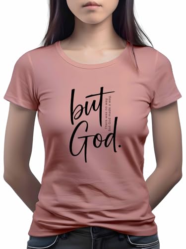 Image of XENOVAURBAN Women Cotton Printed Regular Fit T-Shirt | Stylish Round Neck Graphic Tshirt - WRN-BUTGOD1