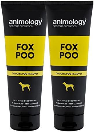 Animology Fox Poo Deodorising Dog Shampoo, Twin Pack, 250ml