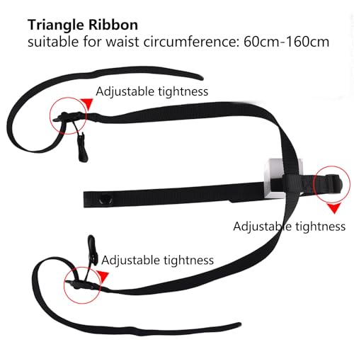 Image of FREDORCH Anti-Off Male Chastity Cage Devices Elastic Band Penis Cage Accessories, Adjustable Auxiliary Belt with 4 Size Cock Rings Sex Toy Underwear for Men (Adjustable Belt with 4 Size Ring)