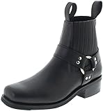  FB Fashion Boots Unisex Biker Boots 44330 Black Bikerstiefelette Schwarz Primeboots 45 EU