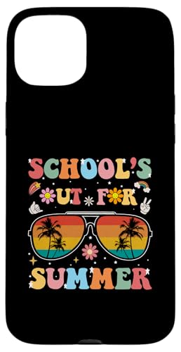 �w�Z���� Groovy School Out for Summer �X�}�z�P�[�X iPhone 15 Plus �p