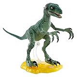 Jurassic World Toys Amber Collection Velociraptor Delta 6-in Collectible Dinosaur Action Figure with Movie-Authentic Detail, Movable Joints & Figure Display Stand; for Ages 8 Years & Up