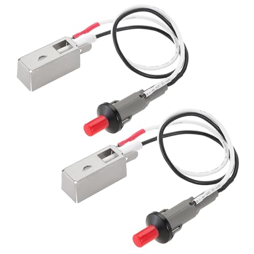 Hicello 7510 Igniter Kit Gas Barbecue Piezo Grill Igniter Kit, 2 Pack