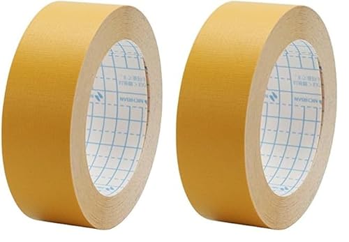 ニチバン 製本テープ 25mm×10m巻 BK-252 黄 (× 2)の商品画像（Amazon）