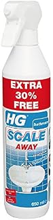 HG Scale Away Foam Spray 650 ml - Removes Limescale Thoroughly and Quickly - for Sanitary Appliances