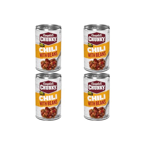 Image of Campbell's Chunky Chili with Beans Roadhouse, 19 oz. Can (Pack of 4)