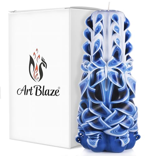 Handmade Decorative Carved Candles