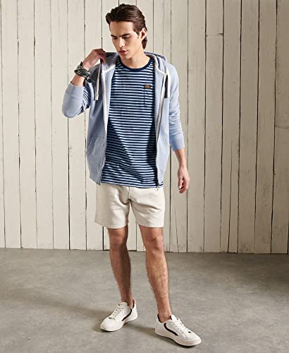 Superdry M1010878a Boho Tee, Indiaigo/Pale Blue