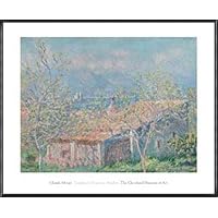 Amazon.co.jp: ポスター クロード モネ Gardener's House at Antibes