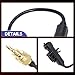 HiSport Engine Oil Temperature Sensor 68088241AA 68119586AA Compatible with Chrysler 200 & Dodge Dart & Fiat 500 500l 500x & Jeep Cherokee Compass Renegade & Ram Promaster City, 2.4L 1.4L