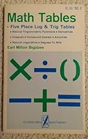 Five-place mathematics tables: With explanation of tables B000IXU3Q0 Book Cover