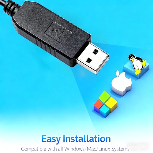 Câble PL2303 USB RJ45 1.8m pour automatisation des montures Skywatcher