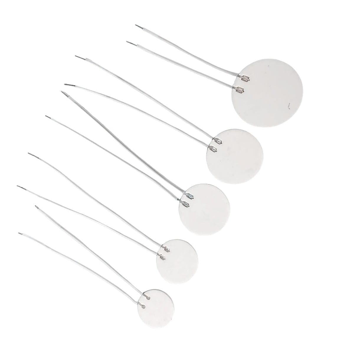 5 szt. Miniaturowe ceramiczne elementy grzejne z tlenku glinu - wysokotemperaturowy metalowy grzejnik ceramiczny zapewniający wydajne ogrzewanie(10x1.3mm 24V)