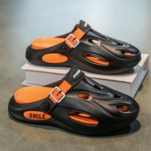 Men's Sporty Sandals - Breathable Adjustable Buckle Slip-Ons with Arch Support for Casual Outdoor Activities3