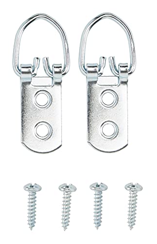 Image of National Hardware D-Ring Hangers in Zinc Plated