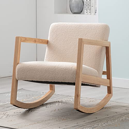 Phoenix Home Nursery Rocking Chair, Beige #TOP6