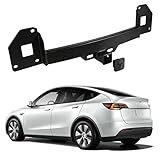 Tesla Model Y Tow Hitch Tow Hook Adapter Tow Hook Rear Trailer Ring Receiver Tesla Model Y 2020-2023