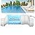 T-CELL-15-SWP Salt ChIorination Cell Replacement for Hayward for In-Ground Swimming Pools up to 40,000 Gallons Replace for W3T-CELL-15 T-15