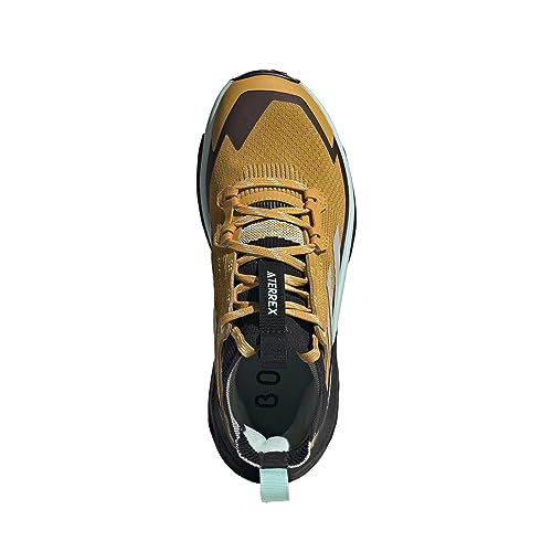 adidas adidas Women's Terrex Free Hiker 2.0 Hiking Shoes, Preloved Yellow/Wonder Silver, Size 7