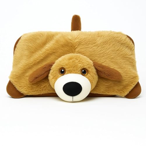 Harkla Weighted Lap Animal for Kids (5lbs) - Includes Dog Cover a...