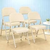 N'abîme pas les sols : Des patins antidérapants protègent les sols. Même lorsque vous déplacez la chaise pliante rembourrée, elle ne rayera pas le sol 🛡 et évitera également les blessures causées par les chocs contre la chaise pliante.