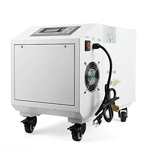 TFCFL Ultrasonic Industrial Humidifier – High-Performance 3kg/h Large Volume Device for Workshop, Warehouse, and Agriculture – Enhances Crop Growth, Veggie Freshness (Time Control, 110V)