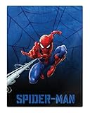 Carbotex Spiderman Decke Kuscheldecke 150x200cm